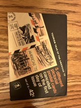 LOT OF (5) TOURISM OF THE AMERICAS (1972) FIRST DAY ISSUE POSTCARDS - $25.00
