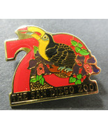 San Diego Zoo Vintage Toucan Bird Animal 70th Zoo Anniversary Lapel Pin ... - £1.54 GBP