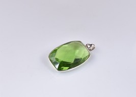 Peridot Edelstein 925 Sterling Silber Handgemacht Damen Party Schöne Anhänger - £35.93 GBP+