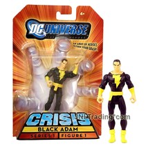 Year 2008 DC Universe Infinite Heroes Crisis 4 Inch Figure #1 Villain BLACK ADAM - £19.97 GBP