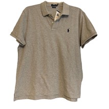 Polo Ralph Lauren Men&#39;s Polo Shirt Gray XL Classic Fit Taylor Heather NWT - £29.99 GBP