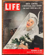 Life Magazine November 23 1959 Mary Martin Sound of Music Birth Control - $10.00