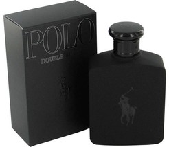 Ralph Lauren Polo Double Black 4.2 Oz/125 ml Eau De Toilette Spray/Men   - £160.24 GBP