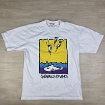 Vintage Galapagos Diving Full Of Surprises Art Shirt Adult Size Medium - $22.93 CAD