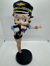 2012 Betty Boop Sexy Hitch Hiker Biker Girl Figurine #24017 Westland 11” - $186.64