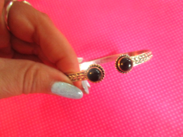 Onyx sterlingsilver cuff bracelet - $17.33