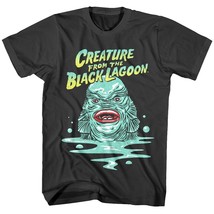 Universal monsters mens tshirt creature from the black lagoon charcoal unm501 thumb200