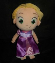12&quot; Disney Store Baby Princess Rapunzel Toddler Stuffed Animal Plush Toy Doll - £26.14 GBP