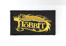 The Hobbit Dragon and Name Logo Embroidered Patch, Lord of the Rings NEW... - £6.19 GBP