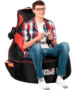Adult Gaming Bean Bag Chair [Cover Only, No Filling] With High Back - Ex... - €90,98 EUR