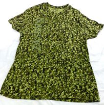 Zaxbys Camo Employee T-Shirt Large Camouflage Tee Green Fast Food Collector - $14.25
