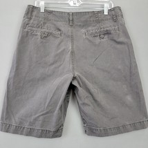 Old Navy Men Shorts Size 34 Gray Slate Chino Classic Flat Front Broken-I... - £8.42 GBP
