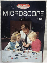 Vintage 1966 SKILCRAFT MICROSCOPE LAB 424 Science Experiment - £27.28 GBP