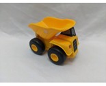 Toy State Yellow Plastic Dump Truck 2&quot; - £7.73 GBP