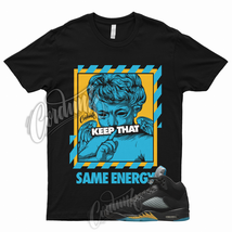 ENERGY T Shirt to Match 5 Aqua Black Aquatone Taxi Yellow Pollen V Tone - £18.44 GBP+