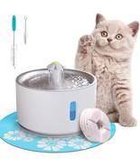 Automatic Cat Water Fountain Flower Cat Fountain Water Bowl - £22.58 GBP