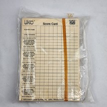 UNO Card Game Vintage 1978 Score Cards Replacement (Pack of 2) - $9.49