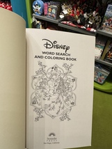 Disney Word Search and Coloring Book NEW image 3