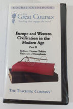 Great Courses EUROPE AND WESTERN CIVILATIONS IN THE MODERN AGE Part 2 6 ... - £15.55 GBP