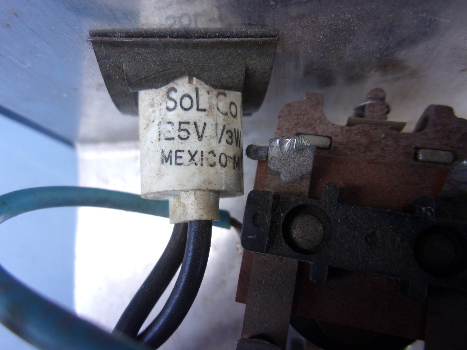 Vintage Raritan JETT Head  Marine Toilet  Wall Switch Item image 2