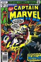 Captain Marvel #54 ORIGINAL Vintage 1978 Marvel Comics - £10.27 GBP