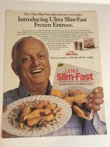 1991 Ultra Slim Fast Vintage Print Ad Advertisement Tommy Lasorda pa15 - £5.53 GBP