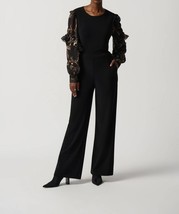 Joseph Ribkoff wide leg dress pant in Black - size 8 - $127.71