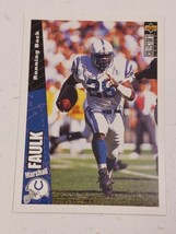 Marshall Faulk Indianapolis Colts 1996 Upper Deck Collector&#39;s Choice Card #91 - £0.78 GBP