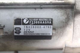 10-14 SUBARU LEGACY STARTER MOTOR Q1052 image 11