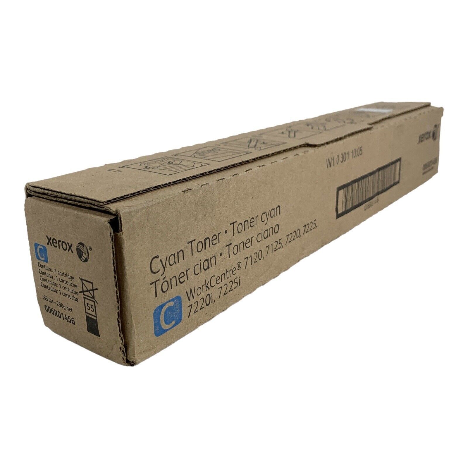 Genuine OEM Xerox 006R0145 Cyan Toner Cartridge for WorkCentre 7120 7125 - $75.00
