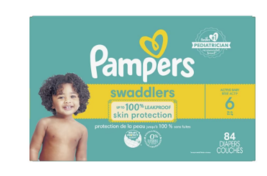 Pampers Swaddlers Active Baby Diapers, 6 84.0ea - £50.35 GBP