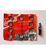 VTG MEXICAN COCA COLA ALBUM CARDBOARD Bottle Caps &amp; mini Bottle Promo Fr... - €81,18 EUR