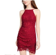 Speechless Junior XL New Red Lace Halter Mini Dress NWT AX25 - £10.18 GBP