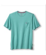 Tommy Bahama Men&#39;s Sz Med Jade Green Bali Skyline Crew-Neck S/S Pocket T... - €29,86 EUR