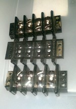 3 TERMINAL BAKELITE BLOCKS 8 POST KULKA SMITH # 603 NOS 3 PCS - $12.96