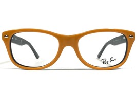 Ray-Ban RB1544 3629 Kids Eyeglasses Frames Black Purple Yellow 48-16-130 - £18.51 GBP