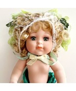 Classic Creations Exclusive Porcelain Doll April Flower Baby OB 8&quot; Vtg P... - $67.90 CAD