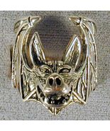 GARGOYLE BAT BIKER RING BR81 choppers rings motorcyle - $10.92