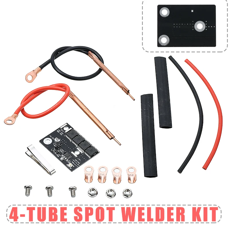 DIY 12V Spot Welder Welding hine Pen Cables Heat Shrink s Tools Set For ... - $2,675.04 MXN