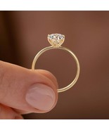 Diamond Ring / Diamond Solitaire Ring / Solitaire Diamond Ring / Promise... - €615,92 EUR