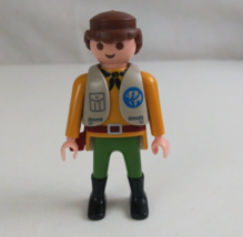 1992 Geobra Playmobile Game Warden 2.75&quot; Toy Figure - £9.28 GBP