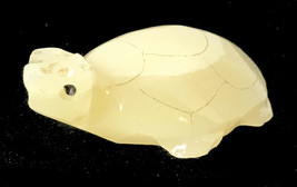 Vintage Hand Carved Abalone Turtle 3&quot; Long x 1.5&quot; Wide x .5&quot; Tall - £9.64 GBP