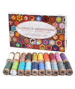 Glorious Handwork Thread by Liza Lucy and Kim McLean 80wt 20 Small Spools - £131.56 GBP