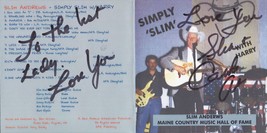 Slim Andrews CD Autographed! Simply Slim with Harry - Maine Country - £23.23 GBP