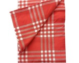 LEXINGTON Table Cloth Dining Gingham Red/White Size 59&quot; X 98&quot; 201518001 - £58.62 GBP