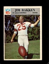 1966 Philadelphia #158 Jim Bakken Vg+ Cardinals *X77621 - £4.30 GBP