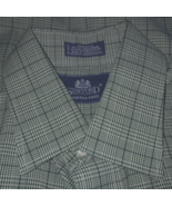 STAFFORD WRINKLE-FREE LS LIGHTWEIGHT PLAID SHIRT-15.5x32/33-NWOT-COTTON/... - $14.99