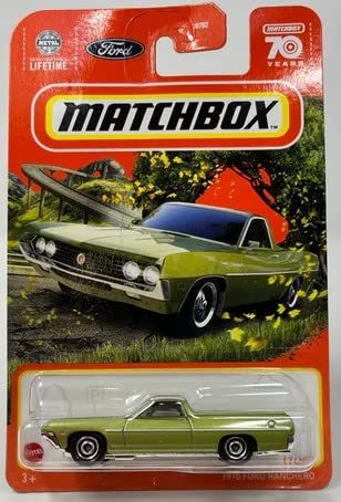 Matchbox 1970 Ford Ranchero 17/100 (Green) - $6.97