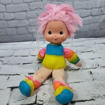 Vintage 80s Rainbow Brite Tickled Pink Doll Hallmark 1983 Flaw - $19.79