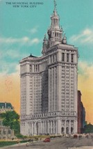 Municipal Building New York City NY Postcard B29 - £2.38 GBP